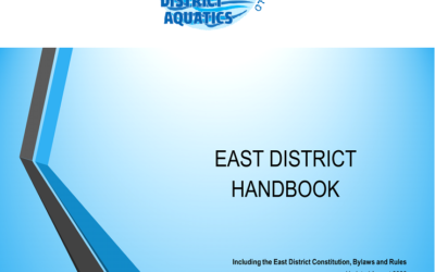 Now available: updated East District Handbook and Governance
