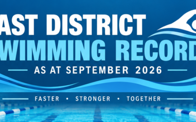 Updated! East District Swimming Records